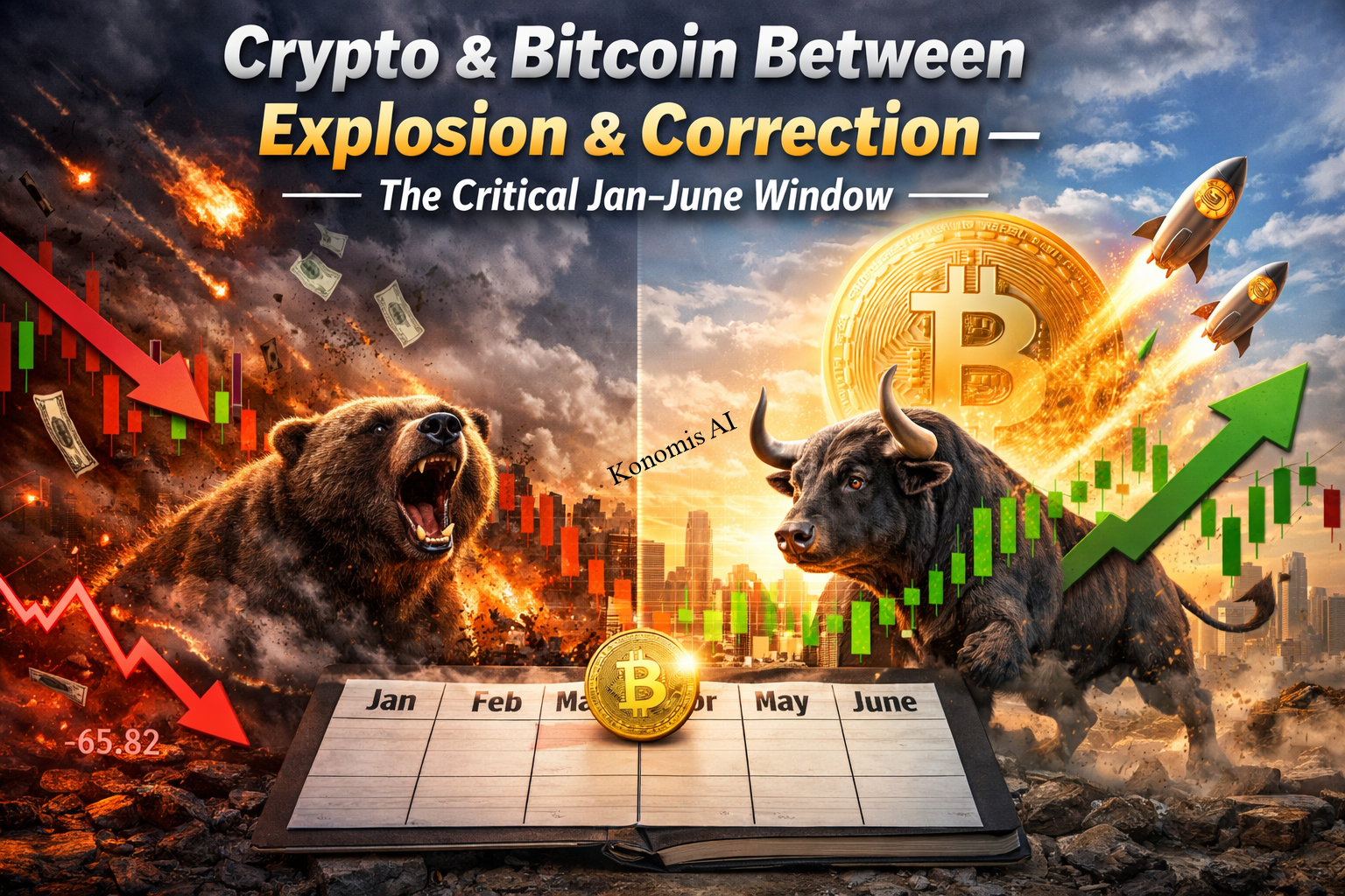Crypto & Bitcoin Between Explosion & Correction — The Critical Jan–June Window