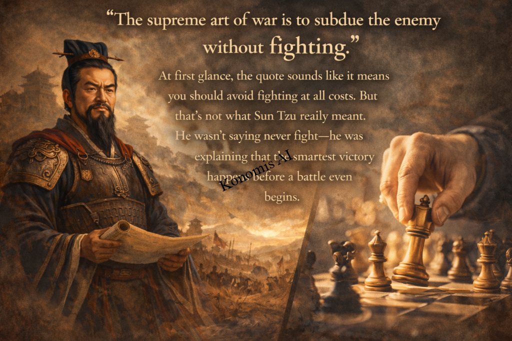 The Supreme Art of War Is t0 Subdue the Enemy Without Fighting 4 3