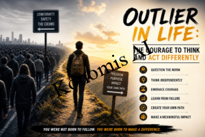 Outlier in Life: The Courage to Think and Act Differently